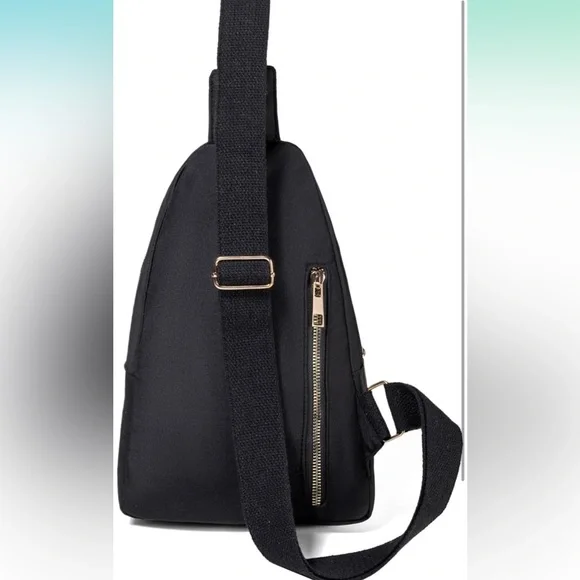 Crossbody black sling bag - Picture 5 of 8